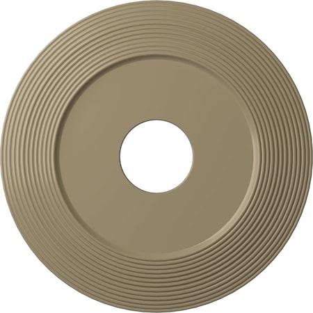 Ekena Millwork Adonis Ceiling Medallion (Fits Canopies up to 10 1/4"), 16 1/8"OD x 3 5/8"ID x 1"P, Gobi Desert CM16ADGDF